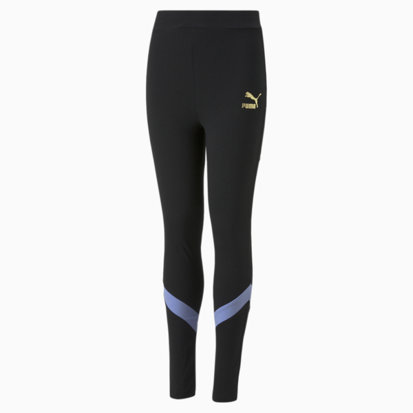 Classics '90s Prep Leggings Youth, Puma Black, large-ZAF