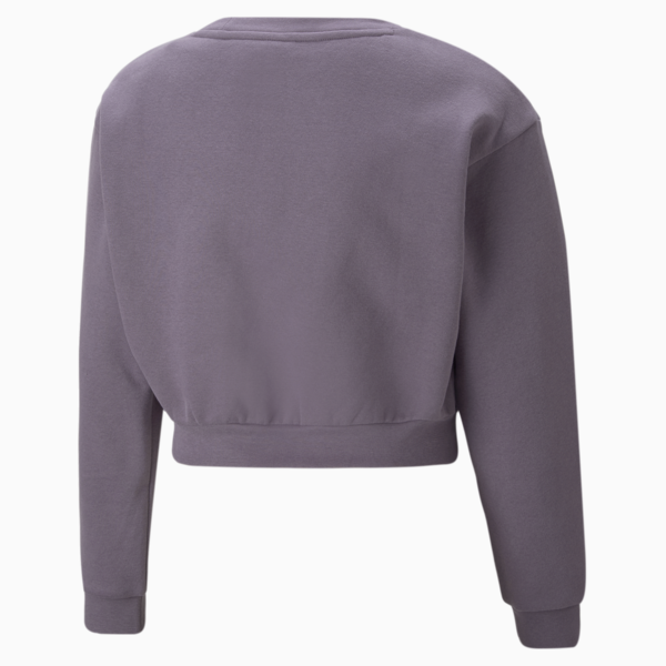 Classics GRL Crew Neck Sweatshirt Youth, Purple Charcoal, large-ZAF