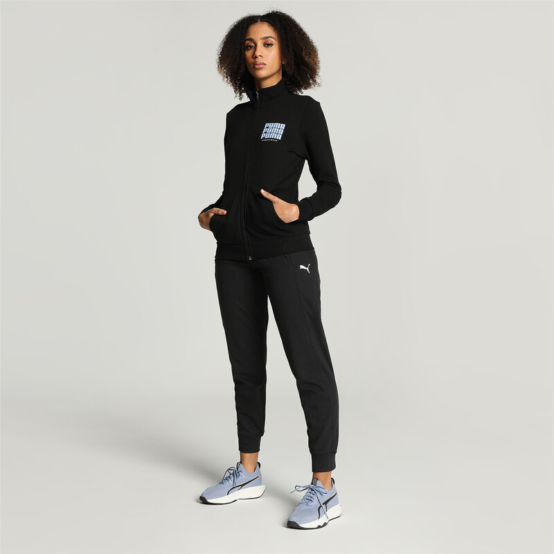 

Women's PUMA Graphic Print Regular Fit Jacket, Black