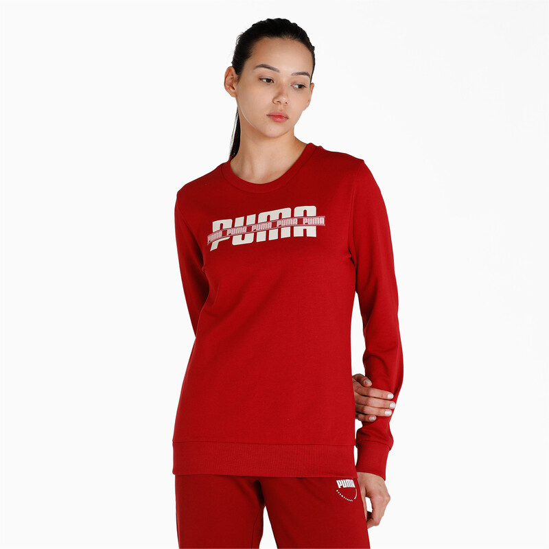

Women's PUMA Graphic Regular Fit Sweatshirt, Red