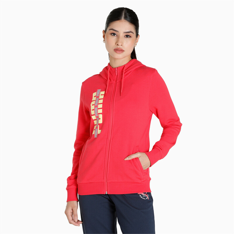 

Women's PUMA Graphic Regular Fit Hoodie, Pink