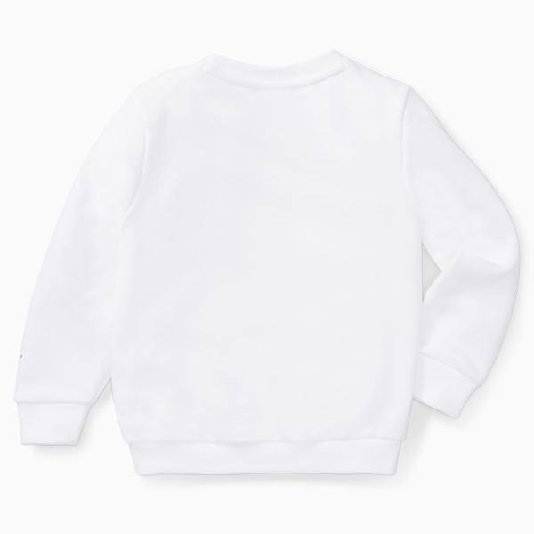 PUMA x SMILEYWORLD Crewneck Sweatshirt Kids, Puma White, large-ZAF