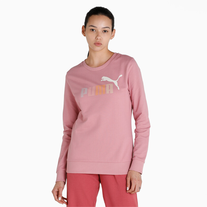 

Women's PUMA Graphic Crew Regular Fit Sweat Shirt, Foxglove