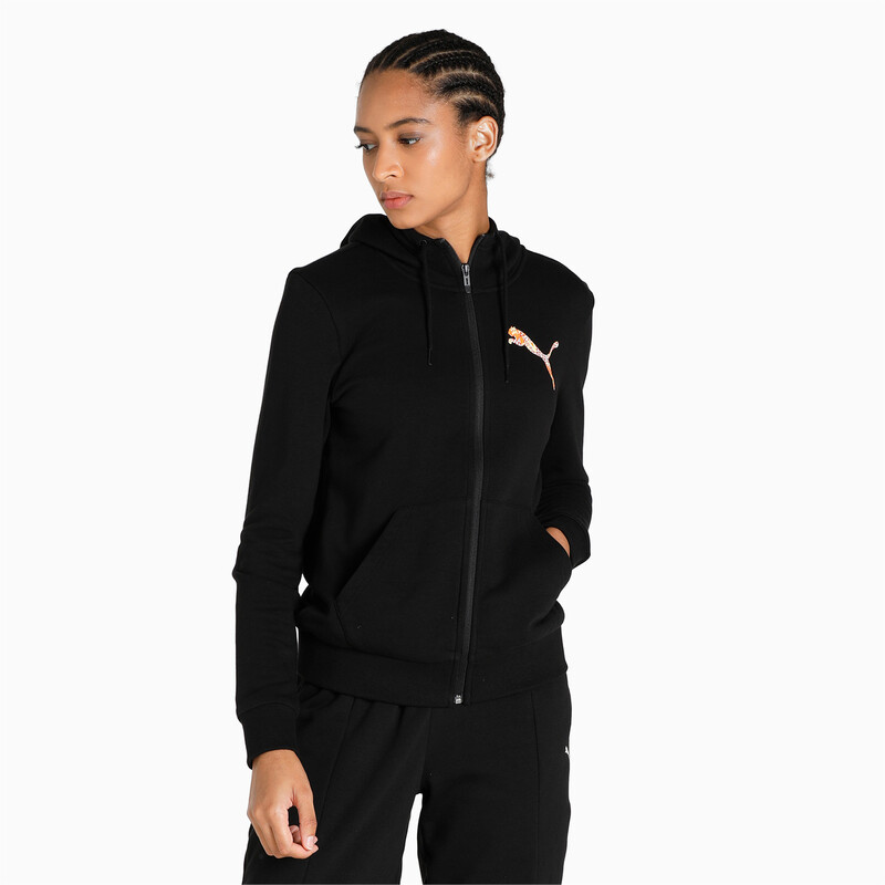 

Women's PUMA Sweat Hooded Jacket 2, Black