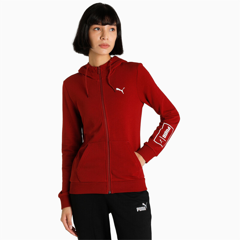 

Women's PUMA Full-Zip Regular Fit Hooded Jacket
