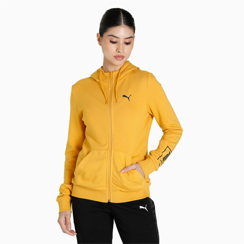 Women's PUMA Full-Zip Regular Fit Hooded Jacket