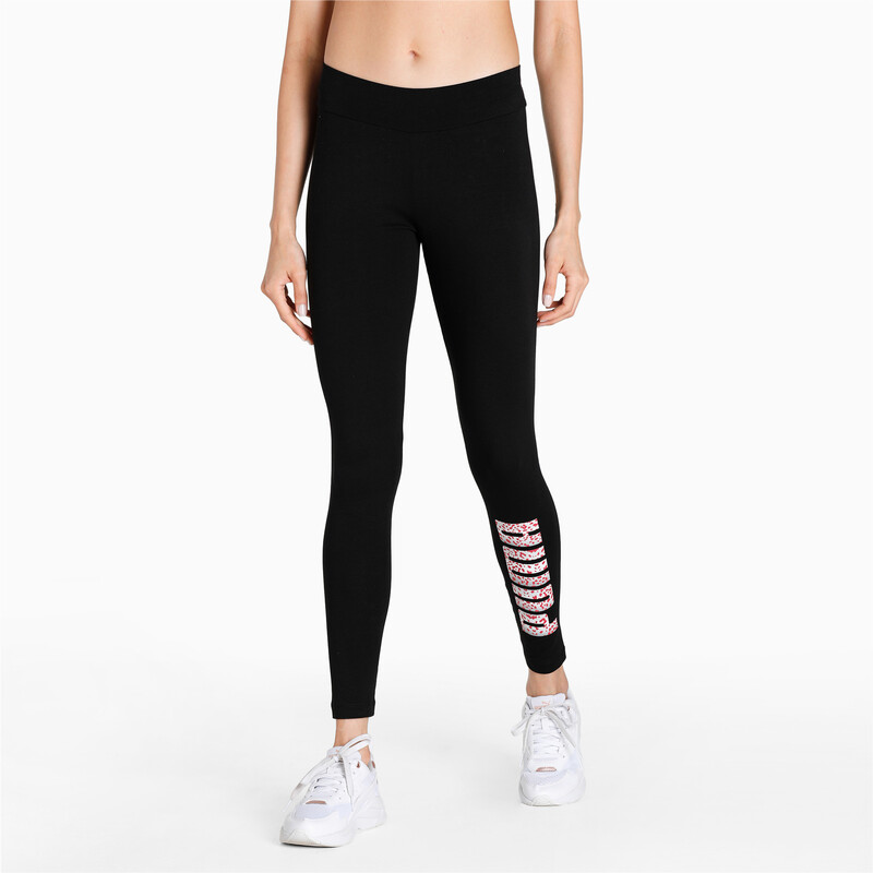 

Women's PUMA Graphic Tights, Black