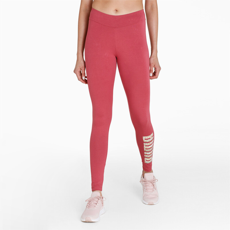

Women's PUMA Graphic Tights, Mauvewood