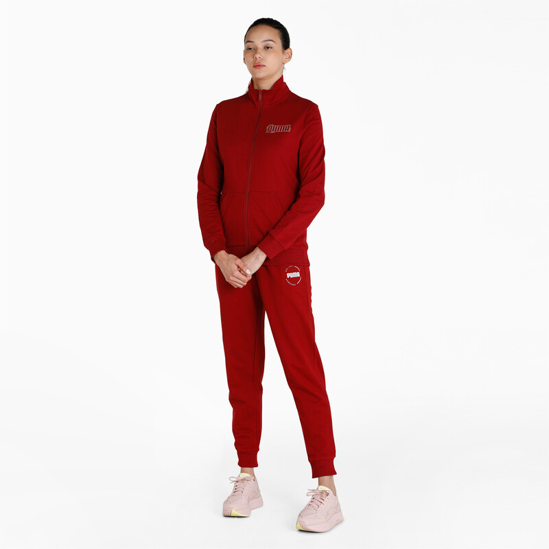 

Women's PUMA Graphic Regular Fit Pants, Red