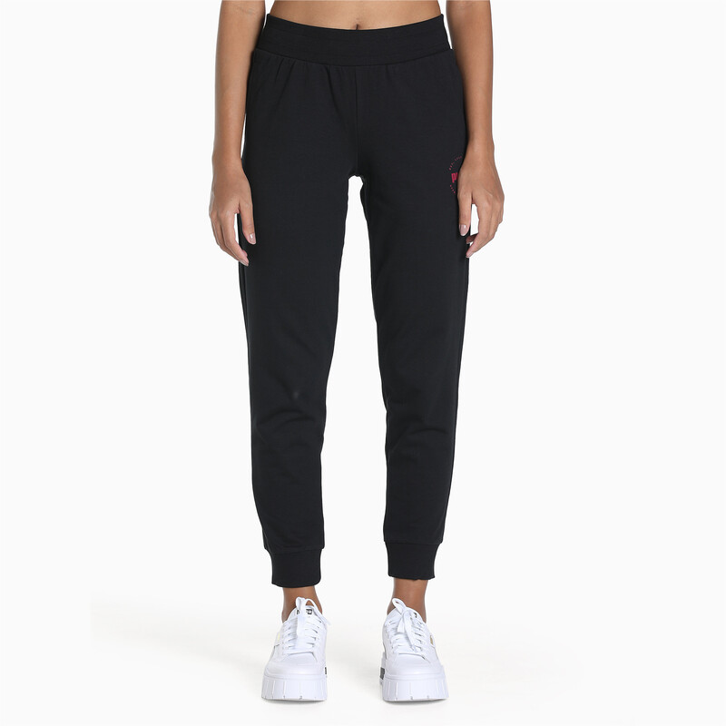 

Women's PUMA Graphic Regular Fit Pants, Black
