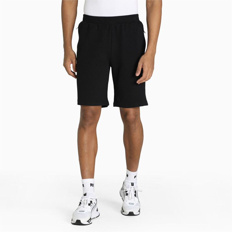 

Men's PUMA Ottoman Regular Fit Shorts, Black