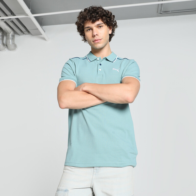 

Men's PUMA Contrast Tipping Slim Fit Polo