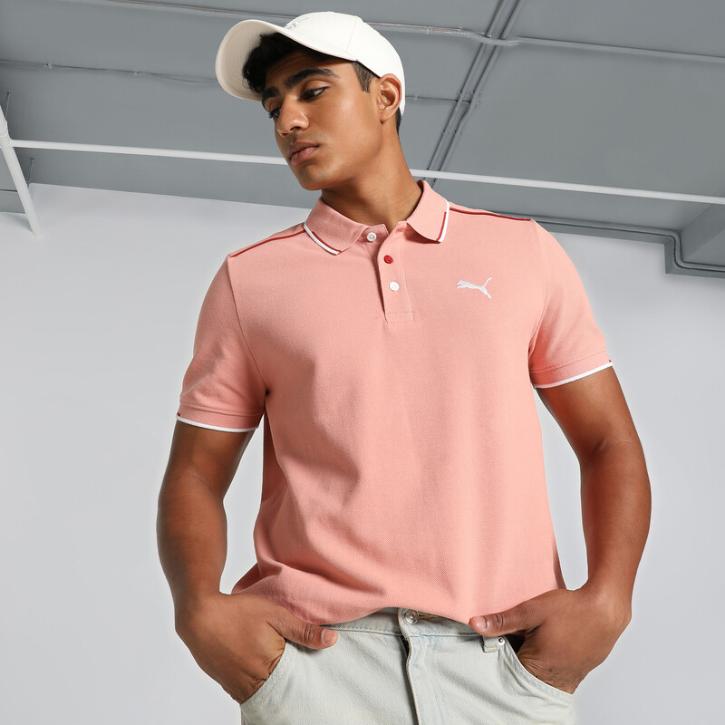 

Men's PUMA Contrast Tipping Slim Fit Polo