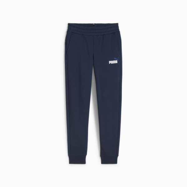 Essentials+ Two Tone Logo Youth Pants, Club Navy, large-ZAF