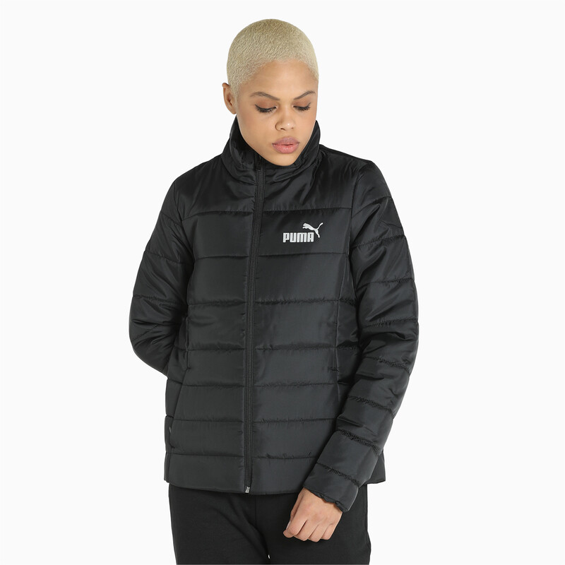 

Women's PUMA Padded Slim Fit Jacket, Black
