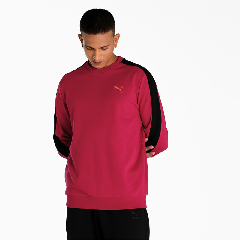 

Men's PUMA Regular Fit Crew-Neck Sweatshirt, Red