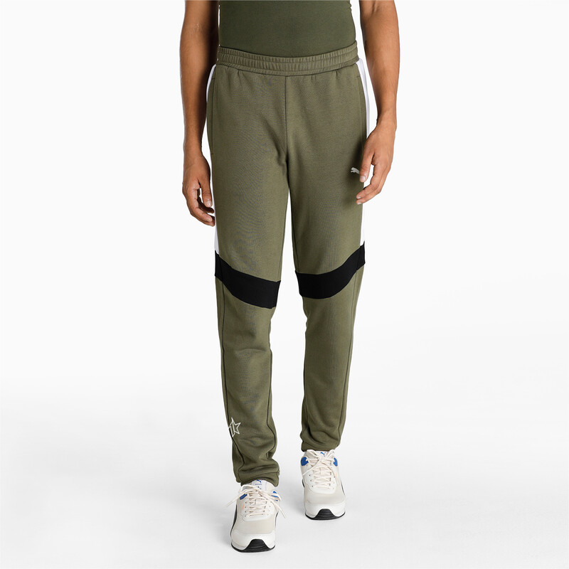 

Men's PUMA Colorblock Pants, Gray