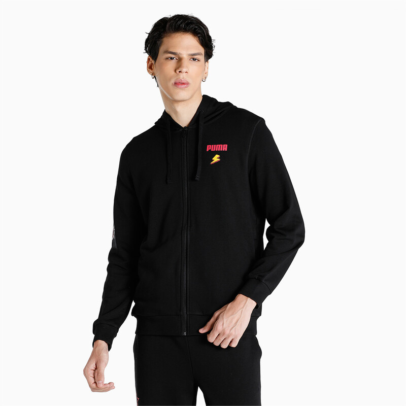 

Men's PUMA Full-Zip Regular Fit Hoodie, Black