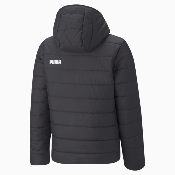 Campera juvenil acolchada Essentials, Puma Black, large-ARG