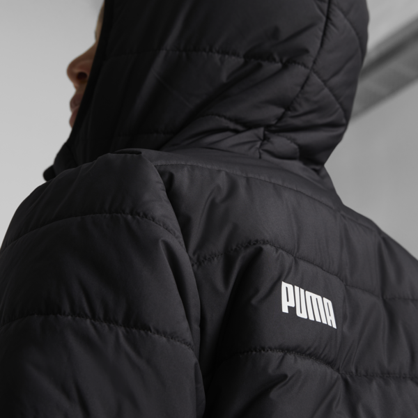 Campera juvenil acolchada Essentials, Puma Black, large-ARG