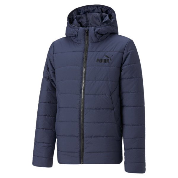 Campera juvenil acolchada Essentials, Peacoat, large-ARG