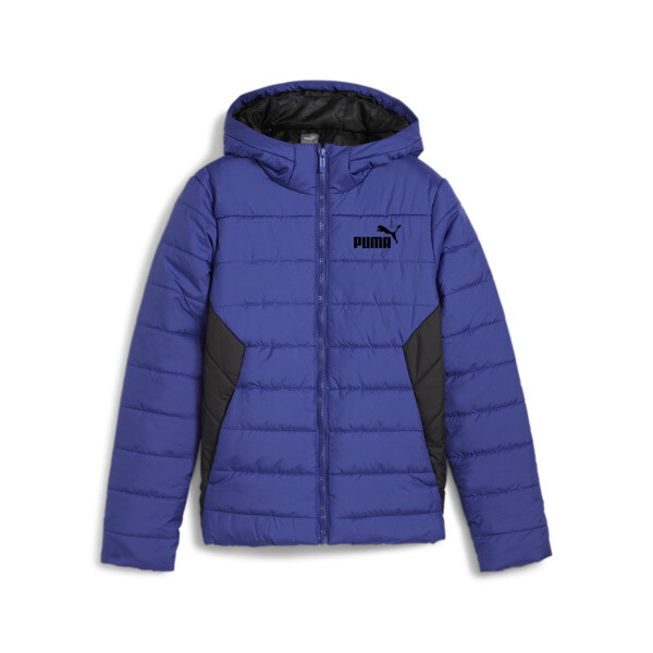 Puma Essentials Padded Boys' Jacket In Gray