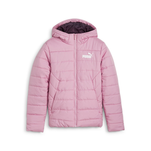 Puma Essentials Padded Boys' Jacket In Pink