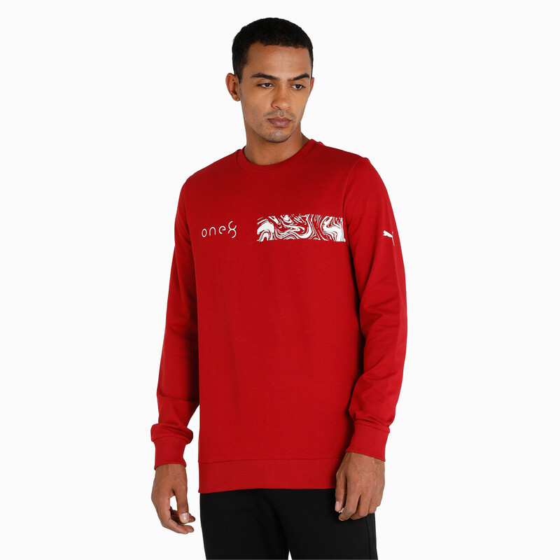 

Men's PUMA X One8 Graphic Crew Sweat Shirt, Red