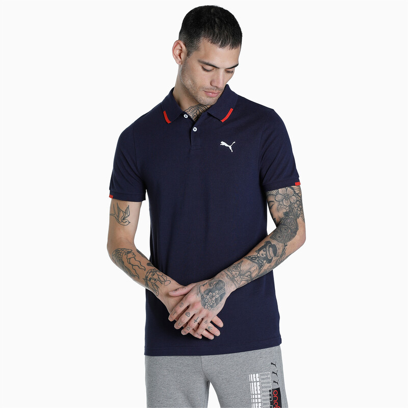 Men's PUMA X One8 Printed Slim Fit Polo