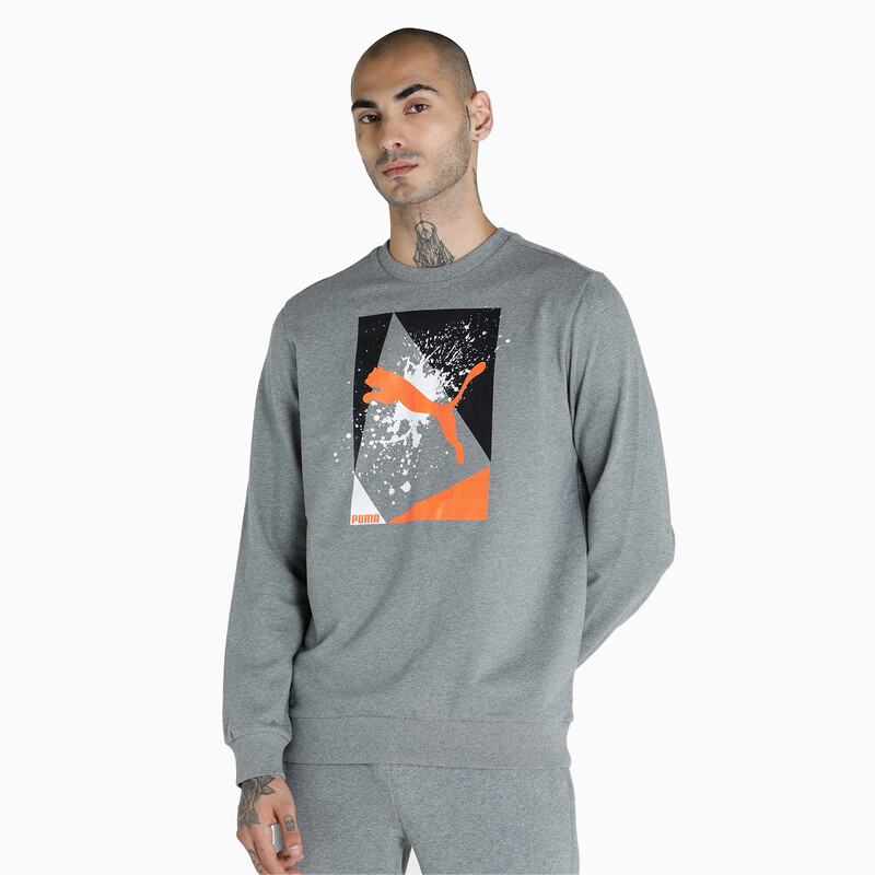 

Men's PUMA Graphic Crew-Neck Sweatshirt