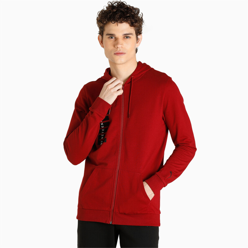 

Men's PUMA Graphic Sweat Slim Fit Jacket, Red