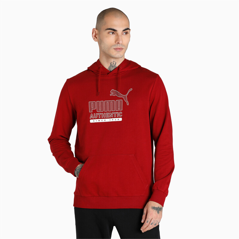 

Men's PUMA Graphic Regular Fit Hoodie, Red