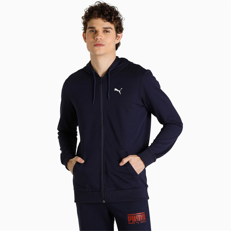 

Men's PUMA Back Graphic Slim Fit Full-Zip Sweat Jacket