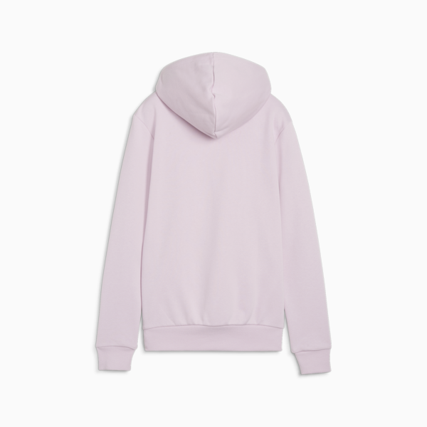 Essentials+ Embroidered Fleece Women's Hoodie, Grape Mist, large-ZAF