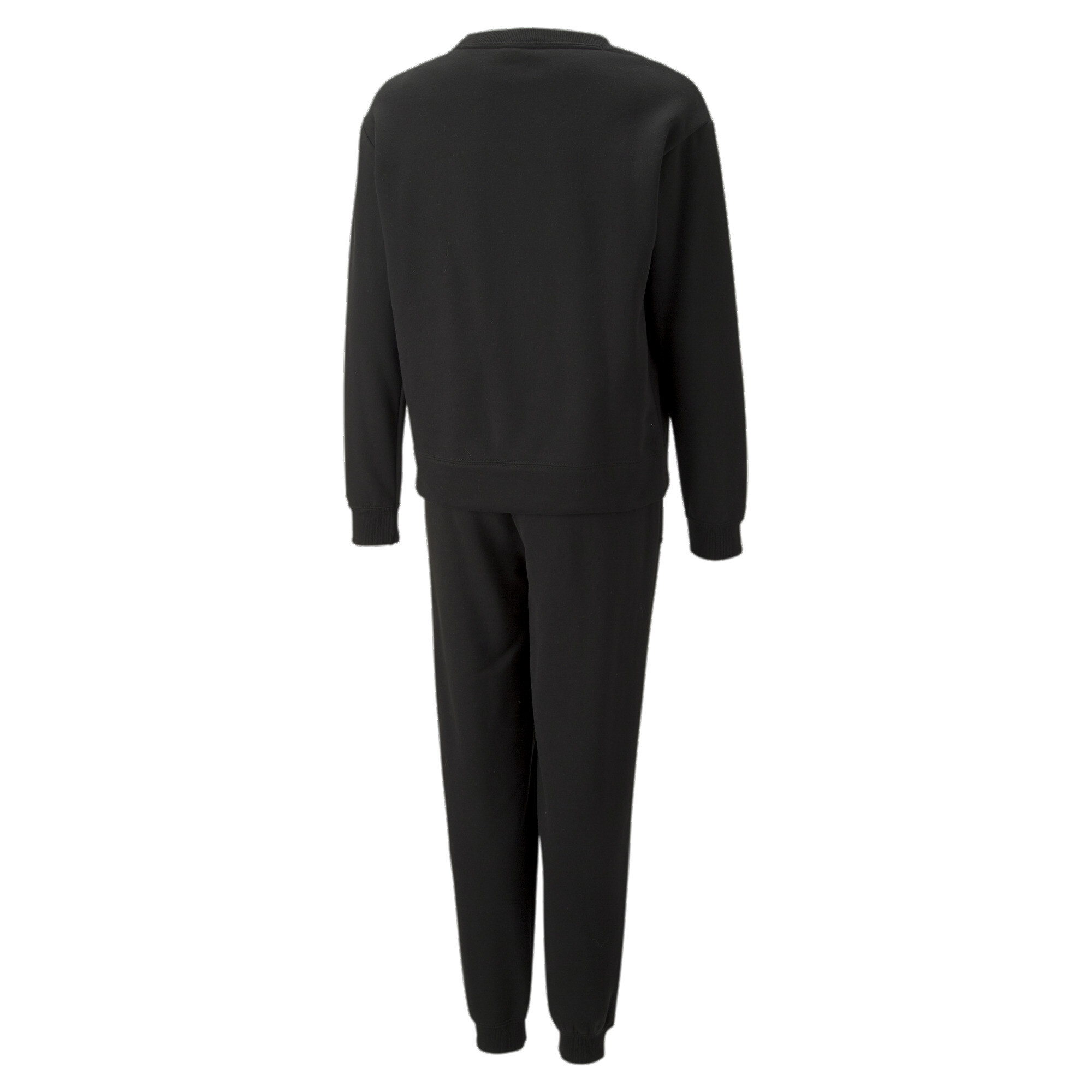 Women's Puma Loungewear Suit Youth, Black, Size 13-14Y, Clothing