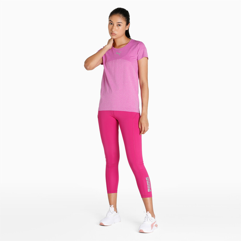 

Women's PUMA evoKNIT Seamless T-shirt, Pink