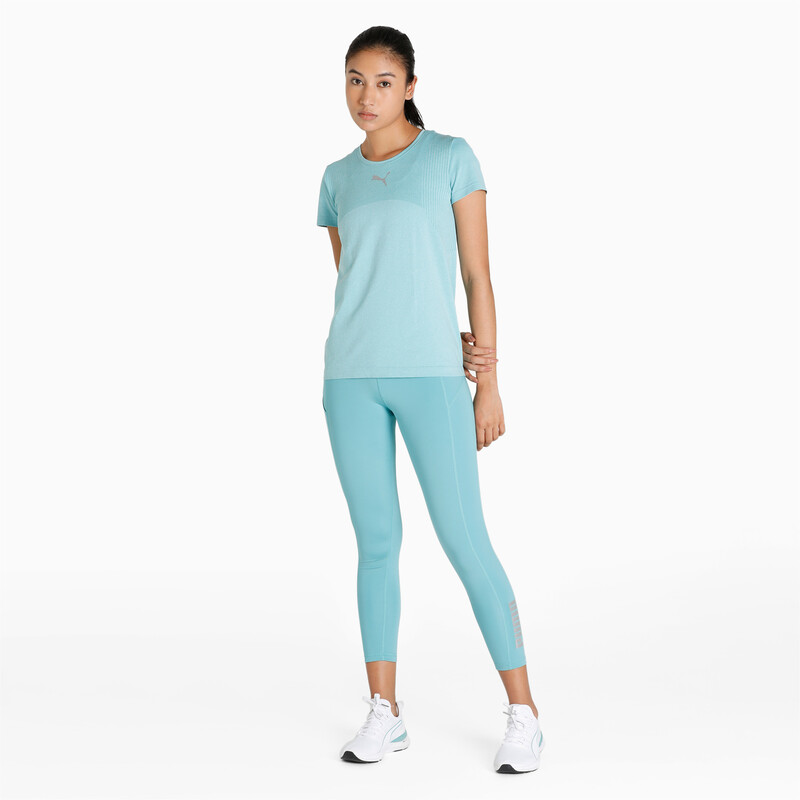 

Women's PUMA evoKNIT Seamless T-shirt, Porcelain