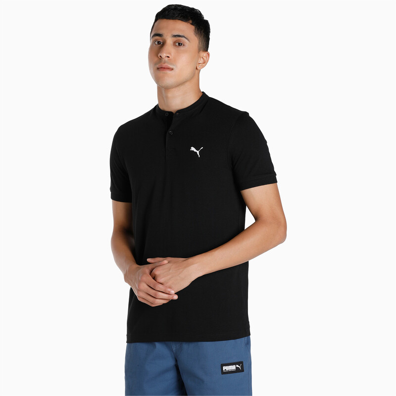 

Men's PUMA Band Collar Polo