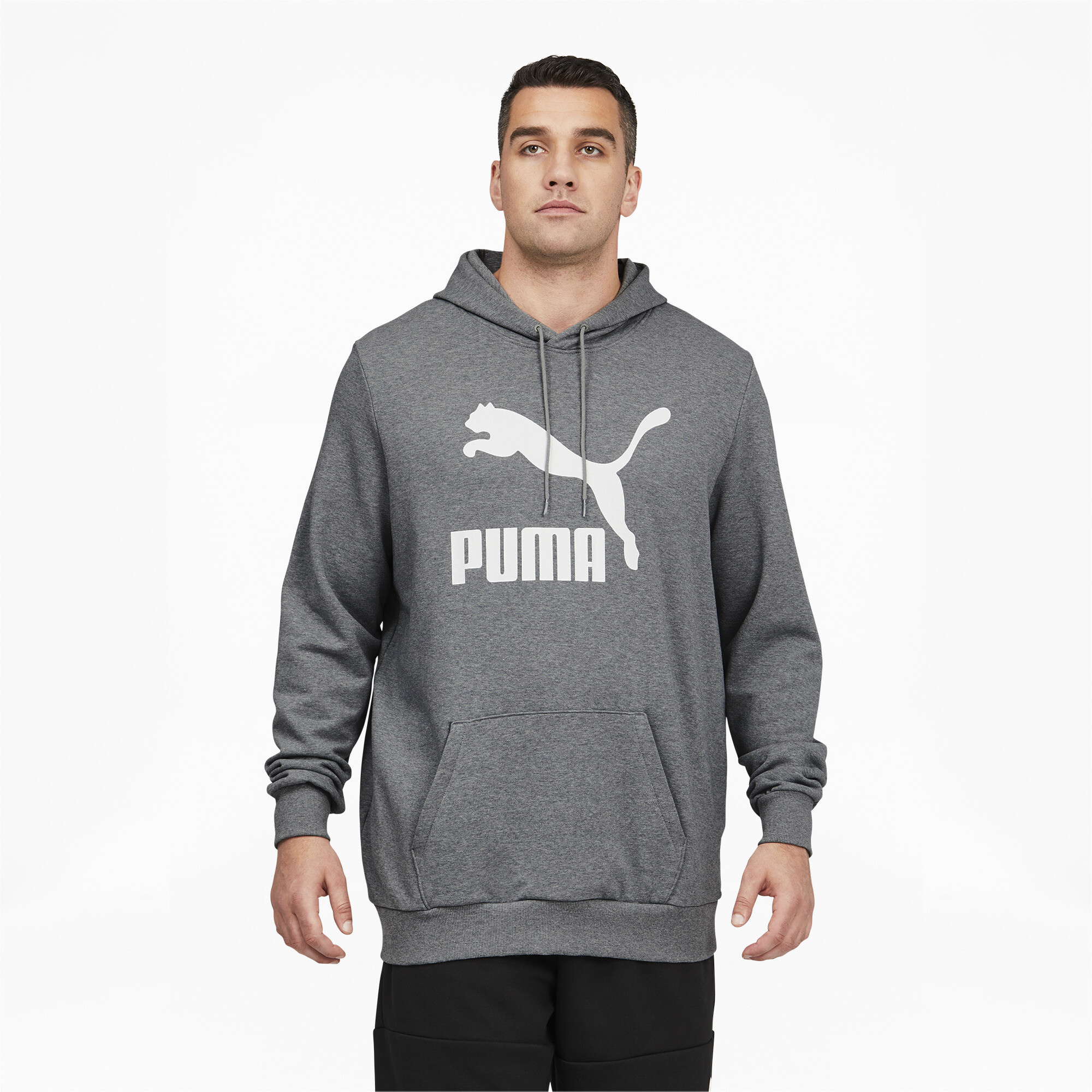 PUMA Men's Classics Logo Hoodie Big & Tall | eBay