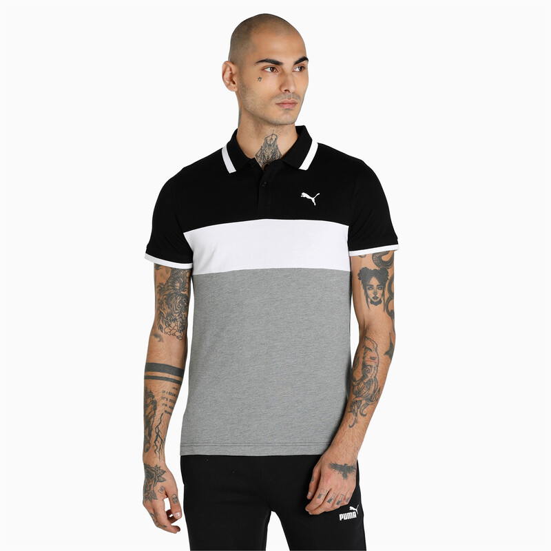 

Men's PUMA Color Block Polo