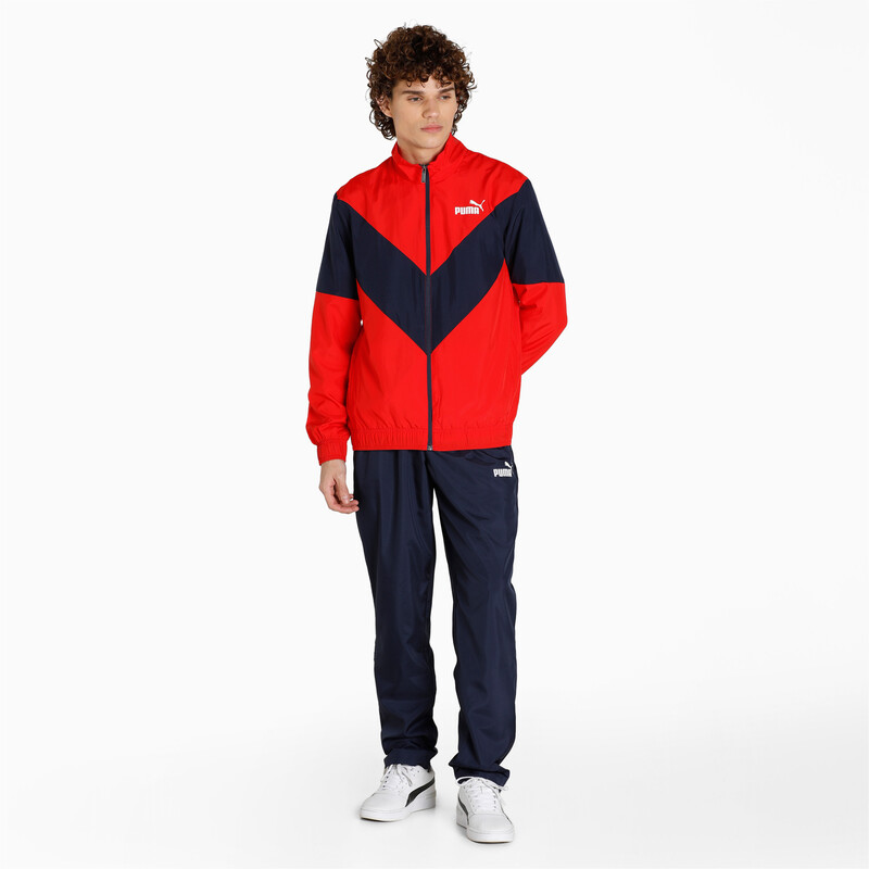 

Men's PUMA Woven Regular Fit Track Suit, Red