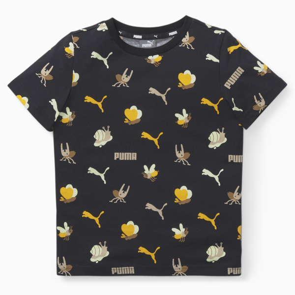SMALL WORLD Tee Kids, Puma Black, large-ZAF