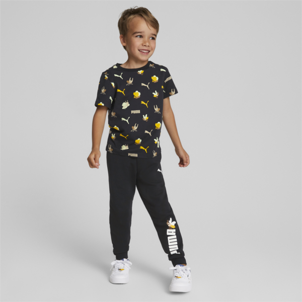 SMALL WORLD Tee Kids, Puma Black, large-ZAF