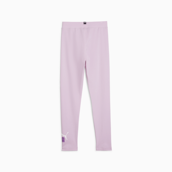 Essentials Logo Leggings Youth, Grape Mist, large-ZAF