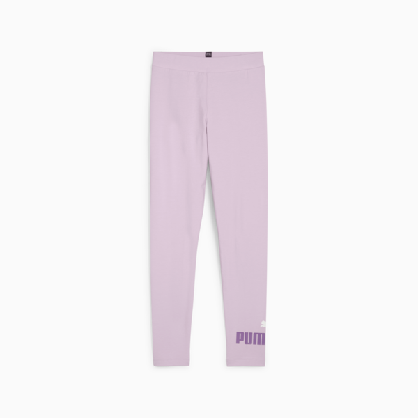 Essentials Logo Leggings Youth, Grape Mist, large-ZAF