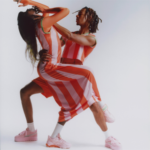 PUMA x DUA LIPA Dress Women, Carrot-Pink Lady, large-ZAF