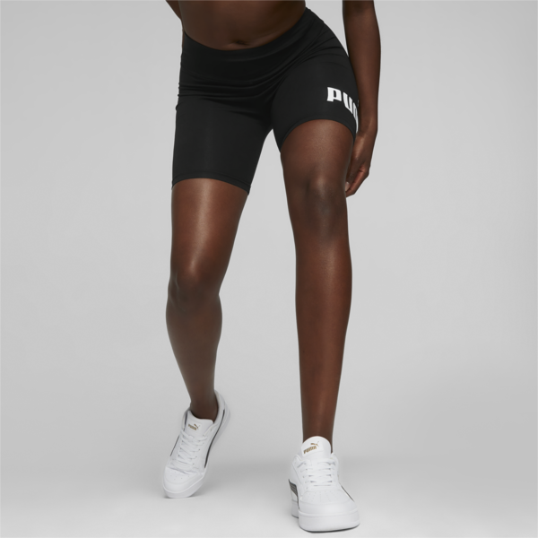 Essentials 7" Women's Short Leggings, Puma Black, large-ZAF
