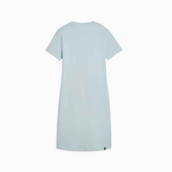 Essentials Slim Fit Women's Tee Dress, Turquoise Surf, large-ZAF