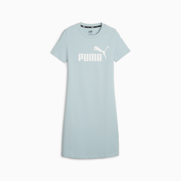 Essentials Slim Fit Women's Tee Dress, Turquoise Surf, large-ZAF