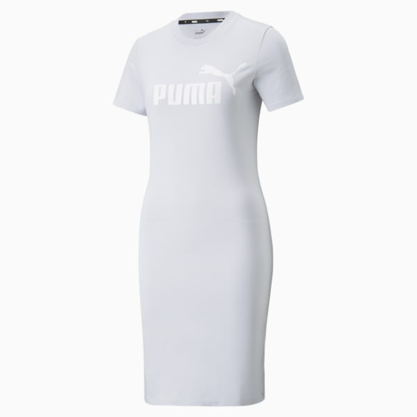 Essentials Slim Fit Women's Tee Dress, Arctic Ice, large-ZAF